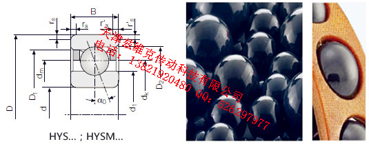GMNHYS61912CTAP2+角接觸球軸承圖紙
