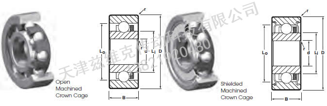 NHBB SSRI-5632WO6MC 向心軸承圖紙